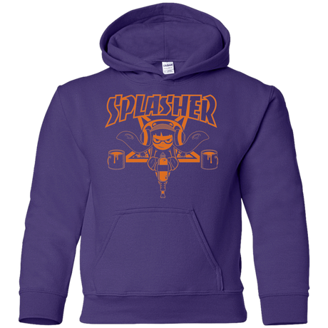 Sweatshirts Purple / YS SPLASHER Youth Hoodie
