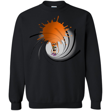 Sweatshirts Black / Small Splat 007 Crewneck Sweatshirt