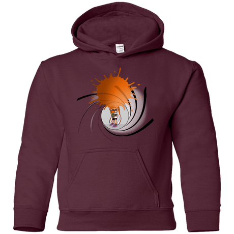 Sweatshirts Maroon / YS Splat 007 Youth Hoodie