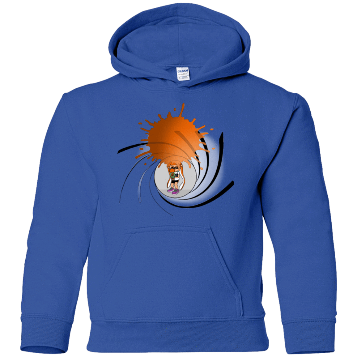 Sweatshirts Royal / YS Splat 007 Youth Hoodie