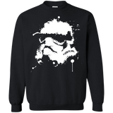 Sweatshirts Black / Small Splatted Helmet Crewneck Sweatshirt