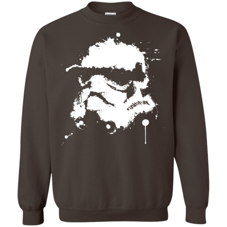 Sweatshirts Dark Chocolate / Small Splatted Helmet Crewneck Sweatshirt