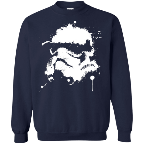 Sweatshirts Navy / Small Splatted Helmet Crewneck Sweatshirt