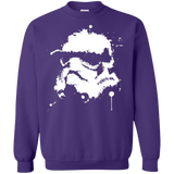 Sweatshirts Purple / Small Splatted Helmet Crewneck Sweatshirt
