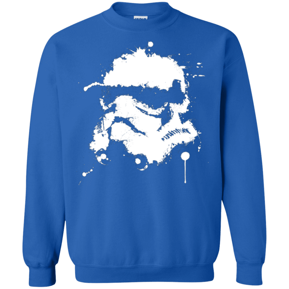 Sweatshirts Royal / Small Splatted Helmet Crewneck Sweatshirt