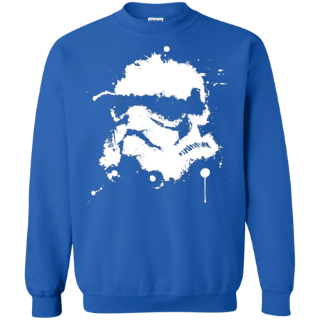 Sweatshirts Royal / Small Splatted Helmet Crewneck Sweatshirt