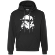Sweatshirts Black / Small Splatted Helmet Premium Fleece Hoodie