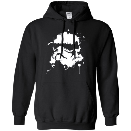 Sweatshirts Black / Small Splatted Helmet Pullover Hoodie