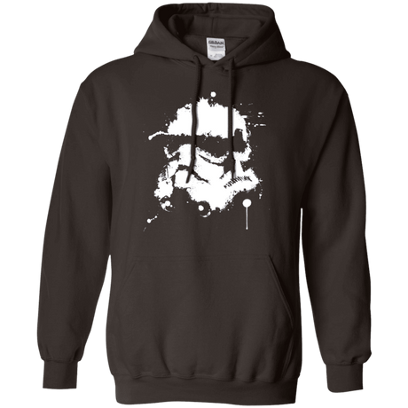 Sweatshirts Dark Chocolate / Small Splatted Helmet Pullover Hoodie