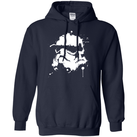 Sweatshirts Navy / Small Splatted Helmet Pullover Hoodie