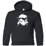 Sweatshirts Black / YS Splatted Helmet Youth Hoodie