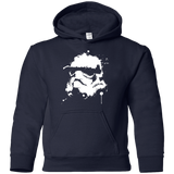 Sweatshirts Navy / YS Splatted Helmet Youth Hoodie
