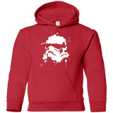 Sweatshirts Red / YS Splatted Helmet Youth Hoodie