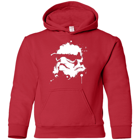 Sweatshirts Red / YS Splatted Helmet Youth Hoodie