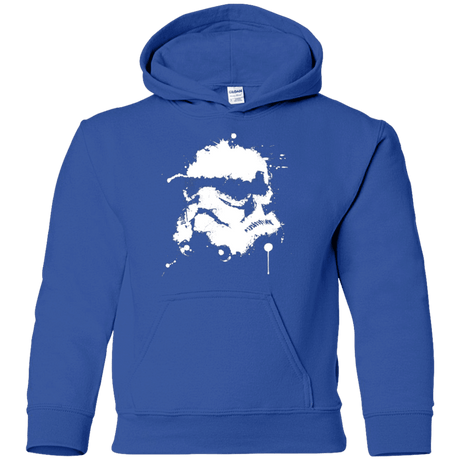 Sweatshirts Royal / YS Splatted Helmet Youth Hoodie