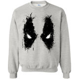 Sweatshirts Ash / Small Splatted Merc Crewneck Sweatshirt