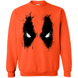 Sweatshirts Orange / Small Splatted Merc Crewneck Sweatshirt
