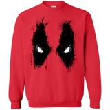 Sweatshirts Red / Small Splatted Merc Crewneck Sweatshirt