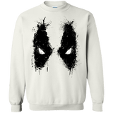 Sweatshirts White / Small Splatted Merc Crewneck Sweatshirt