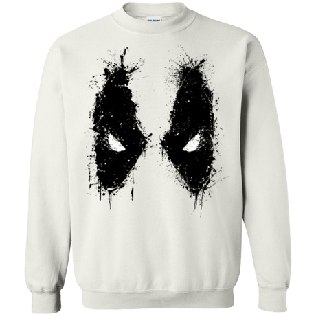 Sweatshirts White / Small Splatted Merc Crewneck Sweatshirt