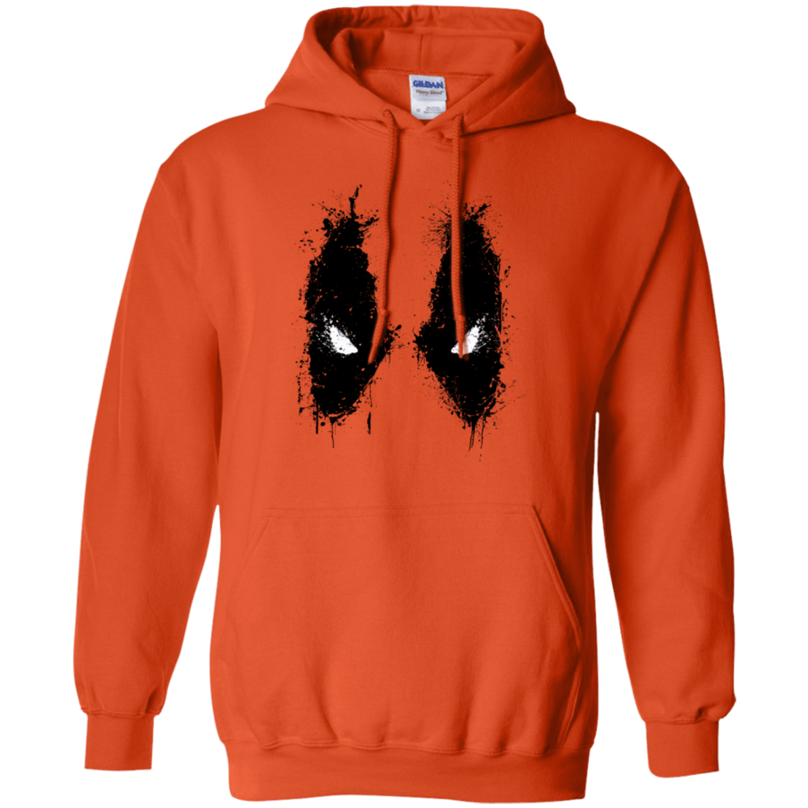 Sweatshirts Orange / Small Splatted Merc Pullover Hoodie