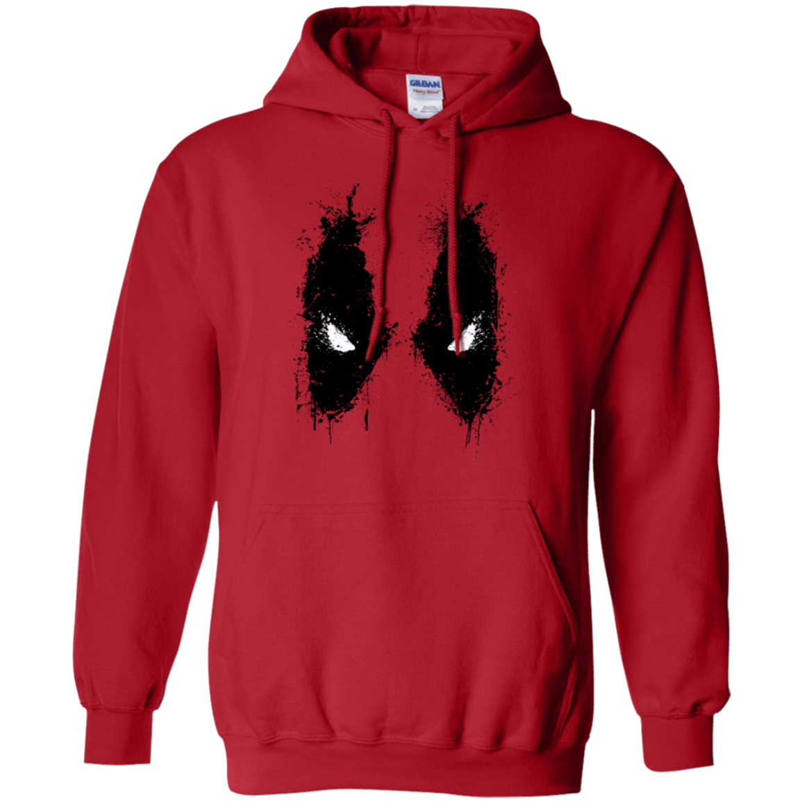 Sweatshirts Red / Small Splatted Merc Pullover Hoodie