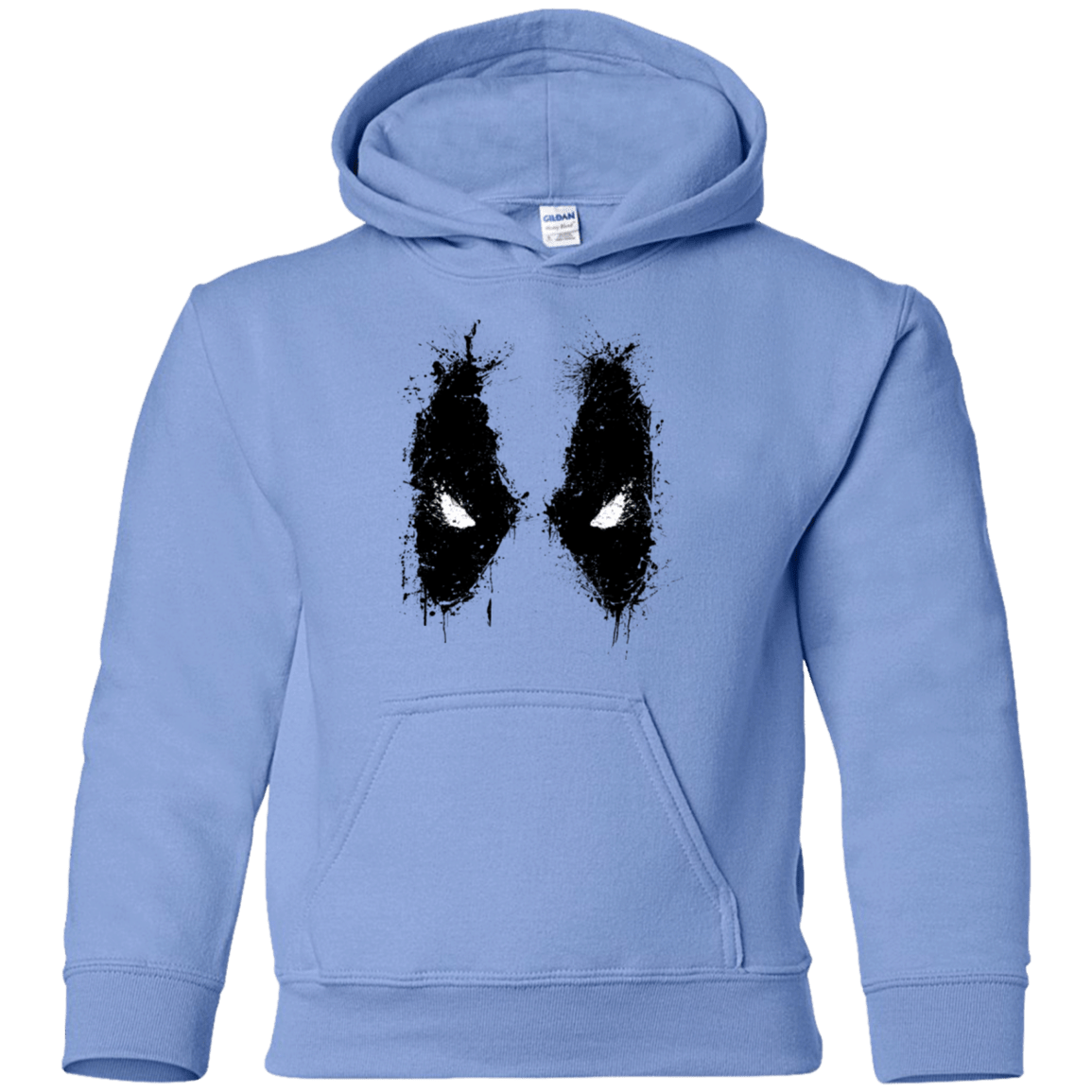 Sweatshirts Carolina Blue / YS Splatted Merc Youth Hoodie