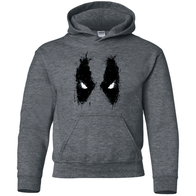 Sweatshirts Dark Heather / YS Splatted Merc Youth Hoodie