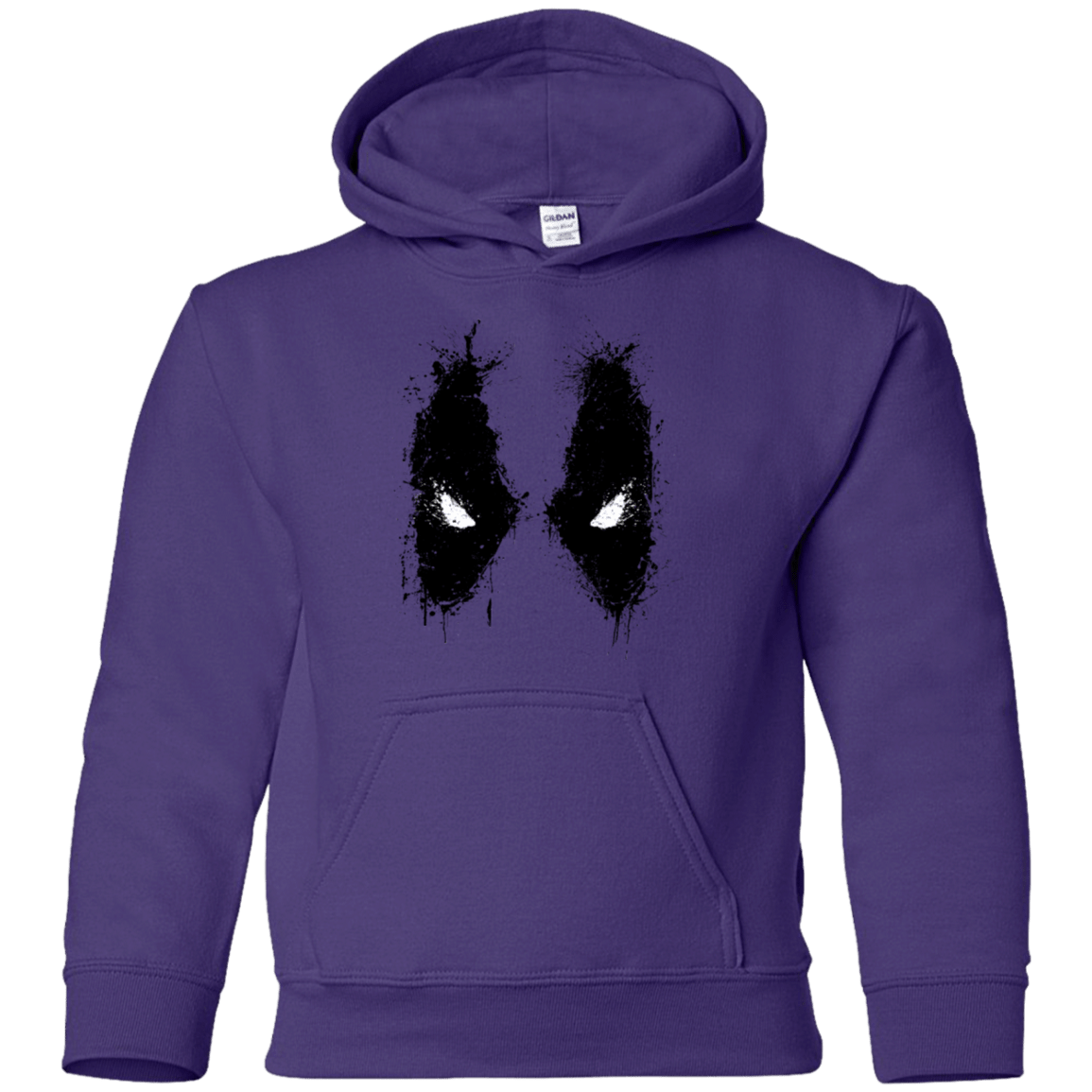 Sweatshirts Purple / YS Splatted Merc Youth Hoodie