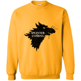 Sweatshirts Gold / Small Splinter is Coming Crewneck Sweatshirt