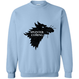 Sweatshirts Light Blue / Small Splinter is Coming Crewneck Sweatshirt