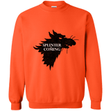 Sweatshirts Orange / Small Splinter is Coming Crewneck Sweatshirt