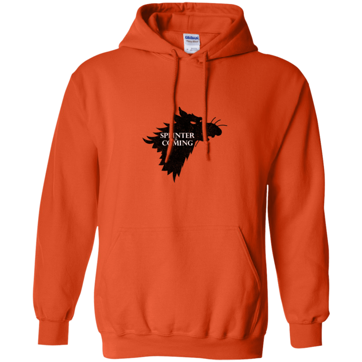 Sweatshirts Orange / Small Splinter is Coming Pullover Hoodie