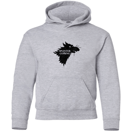 Sweatshirts Sport Grey / YS Splinter is Coming Youth Hoodie