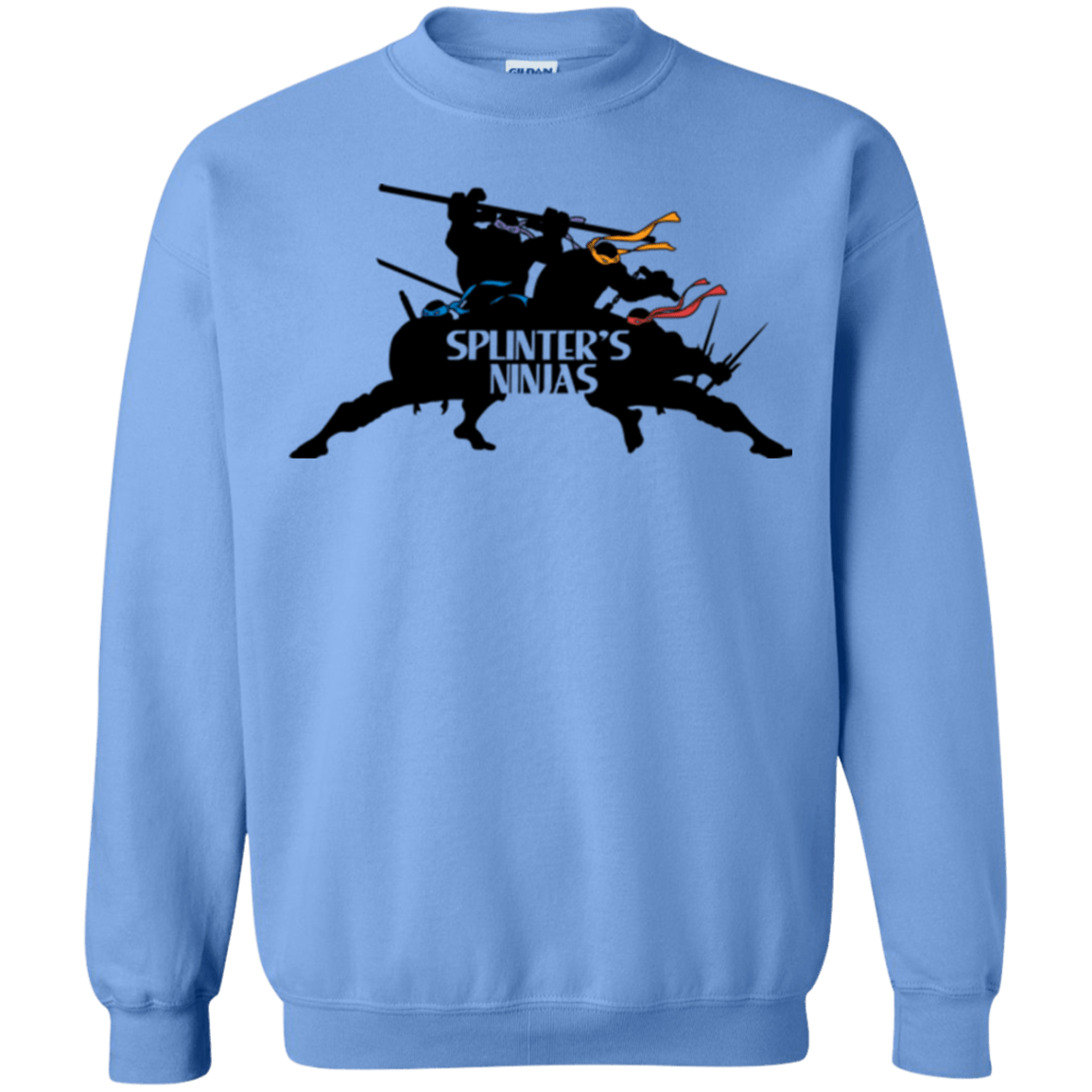 Sweatshirts Carolina Blue / S Splinters Ninjas Crewneck Sweatshirt