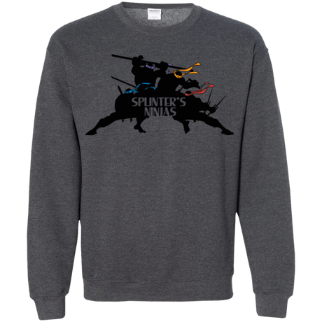 Sweatshirts Dark Heather / S Splinters Ninjas Crewneck Sweatshirt