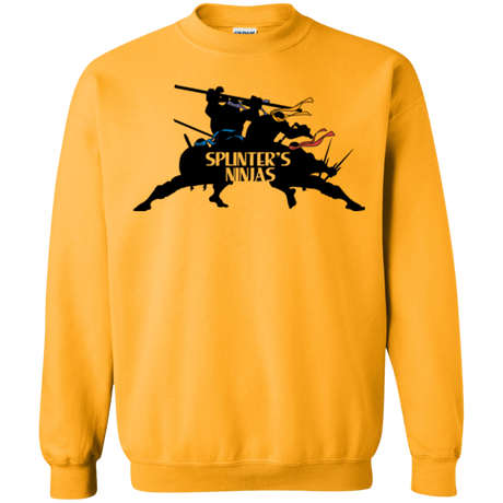 Sweatshirts Gold / S Splinters Ninjas Crewneck Sweatshirt