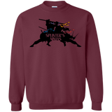 Sweatshirts Maroon / S Splinters Ninjas Crewneck Sweatshirt