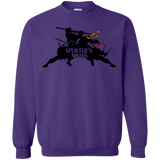 Sweatshirts Purple / S Splinters Ninjas Crewneck Sweatshirt