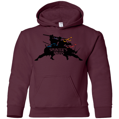 Sweatshirts Maroon / YS Splinters Ninjas Youth Hoodie