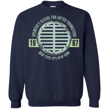 Sweatshirts Navy / Small Splinters School Crewneck Sweatshirt