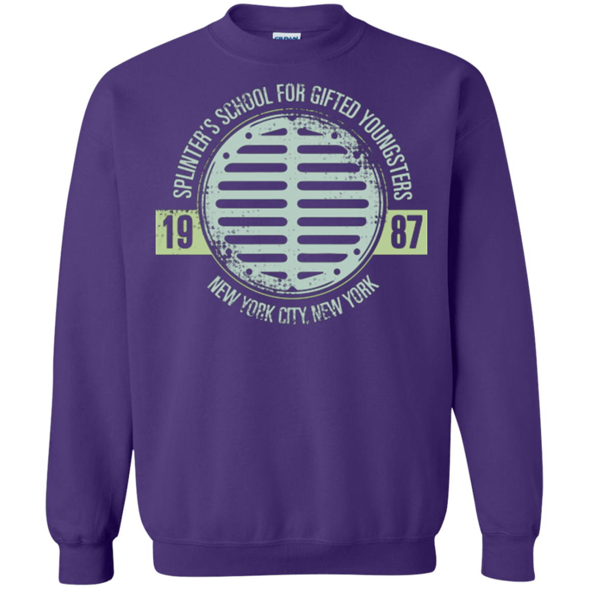 Sweatshirts Purple / Small Splinters School Crewneck Sweatshirt