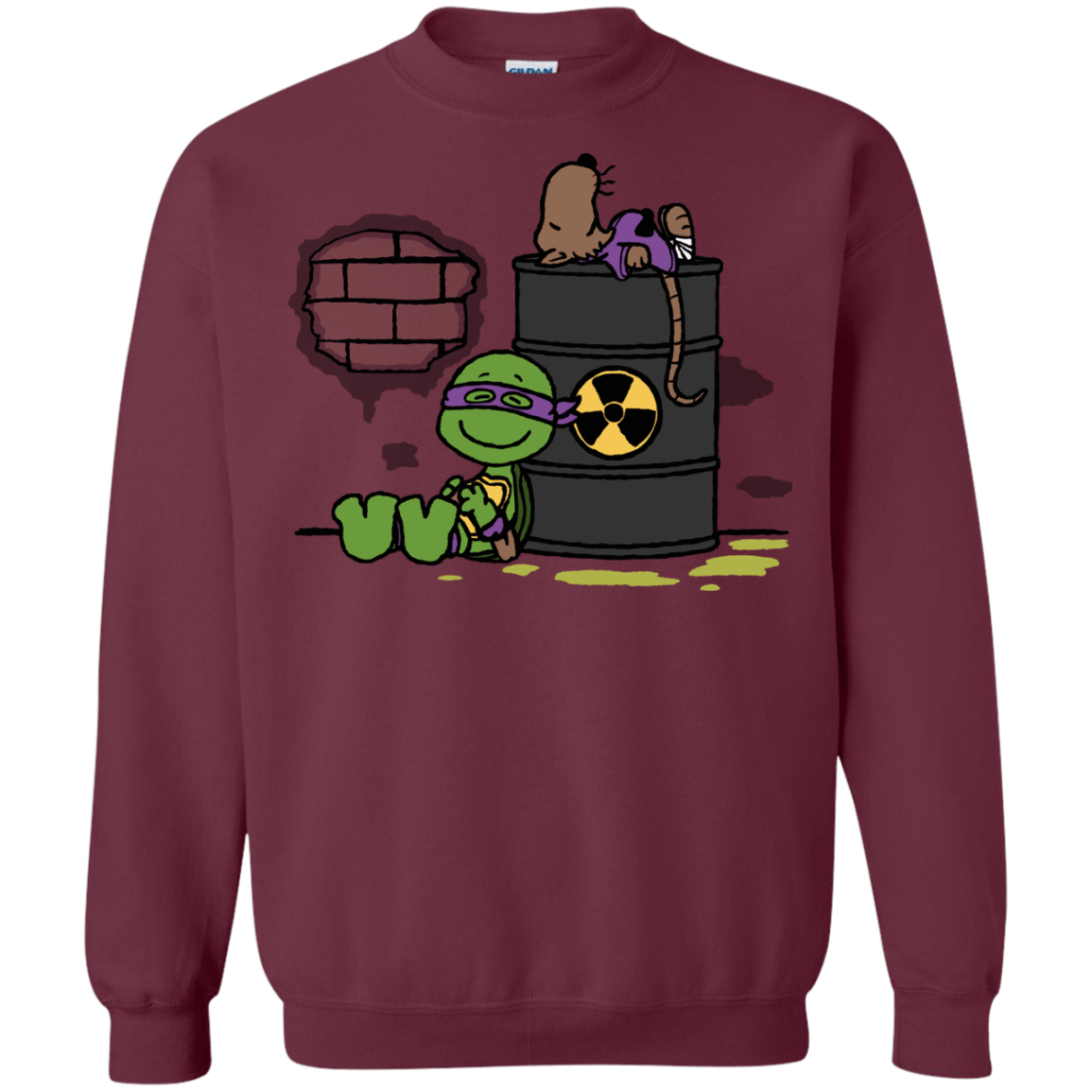 Sweatshirts Maroon / S Splooty Crewneck Sweatshirt