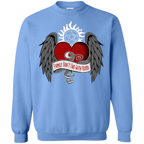 Sweatshirts Carolina Blue / S SPN Tattoo Crewneck Sweatshirt