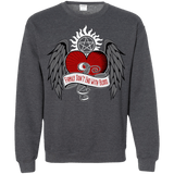 Sweatshirts Dark Heather / S SPN Tattoo Crewneck Sweatshirt