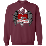 Sweatshirts Maroon / S SPN Tattoo Crewneck Sweatshirt