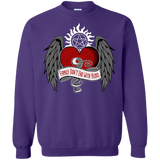 Sweatshirts Purple / S SPN Tattoo Crewneck Sweatshirt