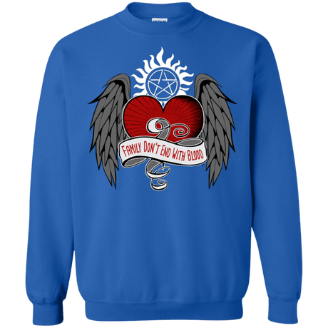 Sweatshirts Royal / S SPN Tattoo Crewneck Sweatshirt