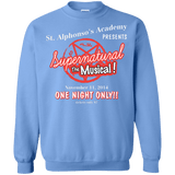 Sweatshirts Carolina Blue / S SPN The Musical Crewneck Sweatshirt