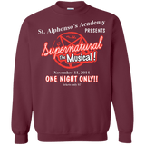 Sweatshirts Maroon / S SPN The Musical Crewneck Sweatshirt